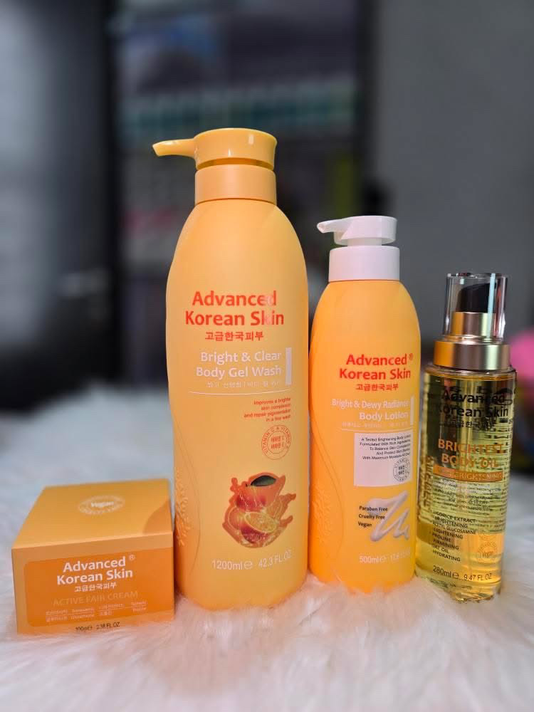 Advanced Korean Bright and Clear (Vitamin C and Vitamin E ) Full Set 