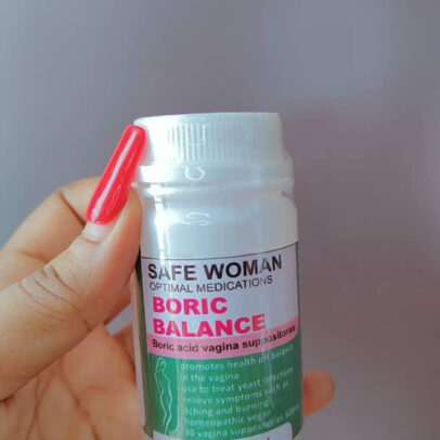 Safe woman Boric Acid