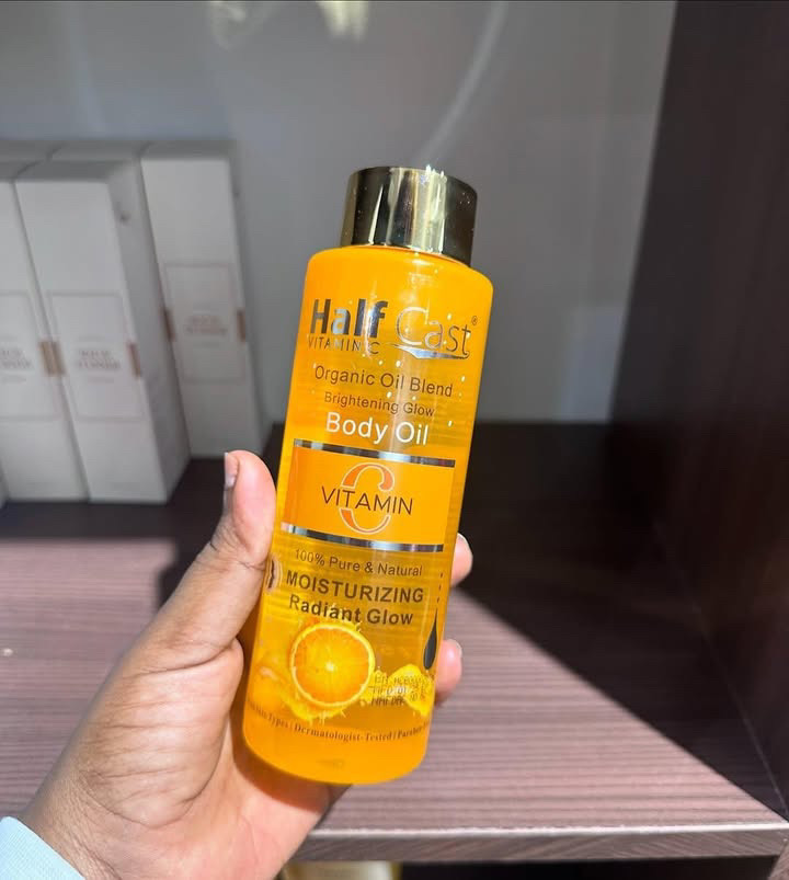 HalfCast Vitamin C Organic Body Oil