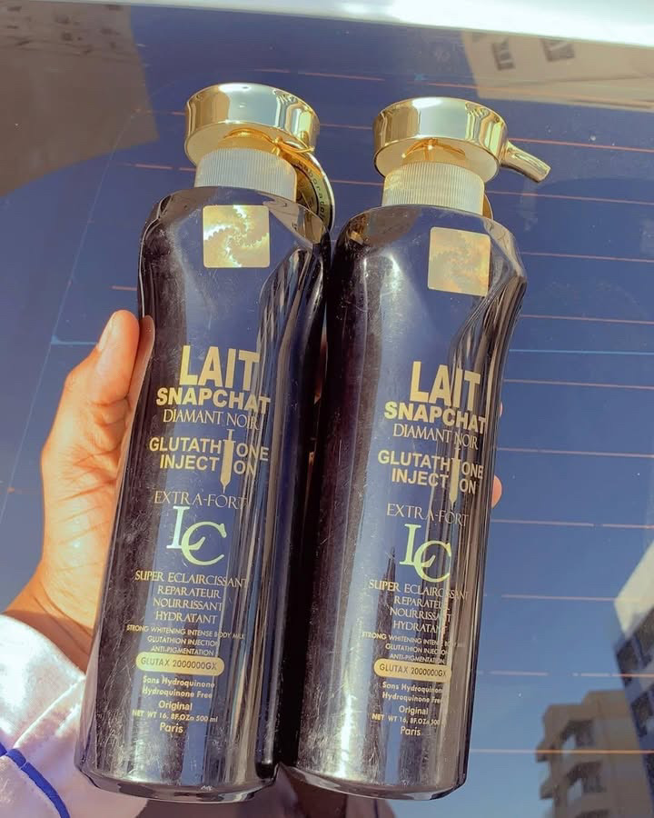 Lait Snapchat Glutathione injection Lotion(black)